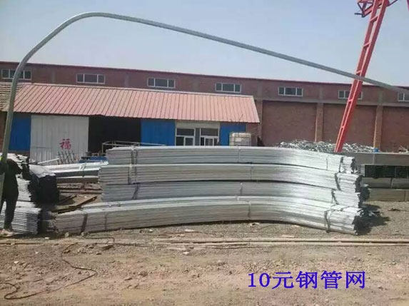 橢圓大棚骨架圖片
